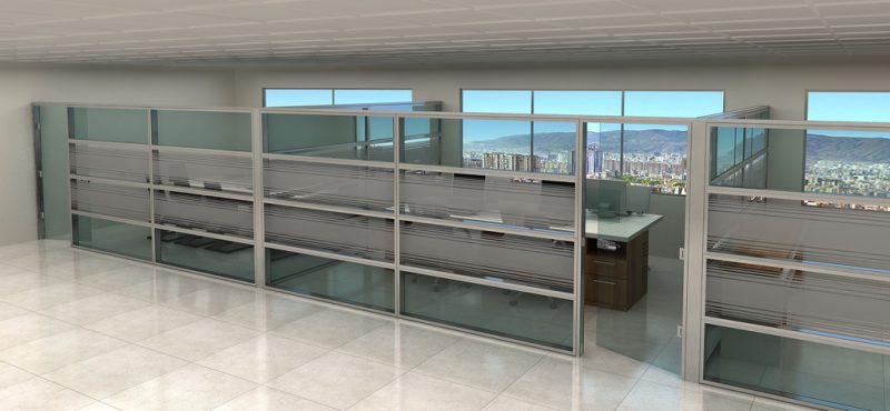 پارتیشن دوجداره آلومینیومی SPA107 - Image 2