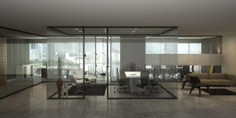 پارتیشن تمام شیشه SPA103