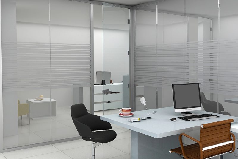 پارتیشن تمام شیشه SPA103