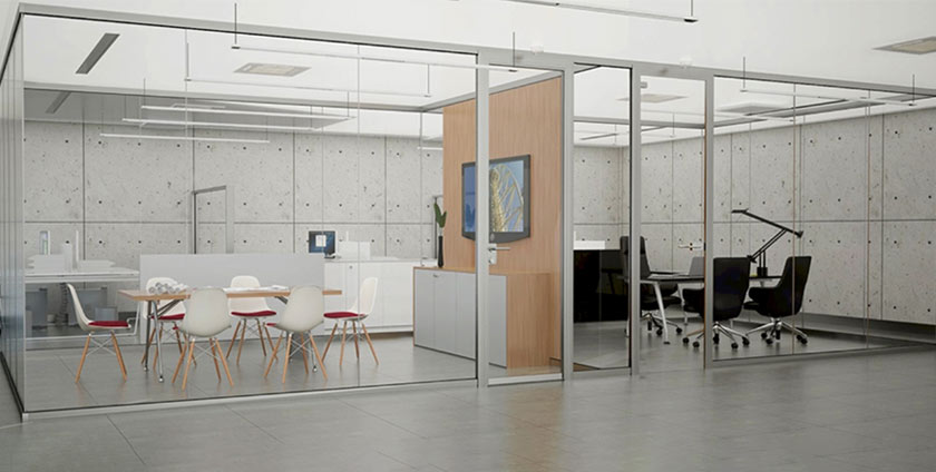 Office partitions