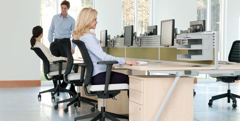 Ergonomic office furniture