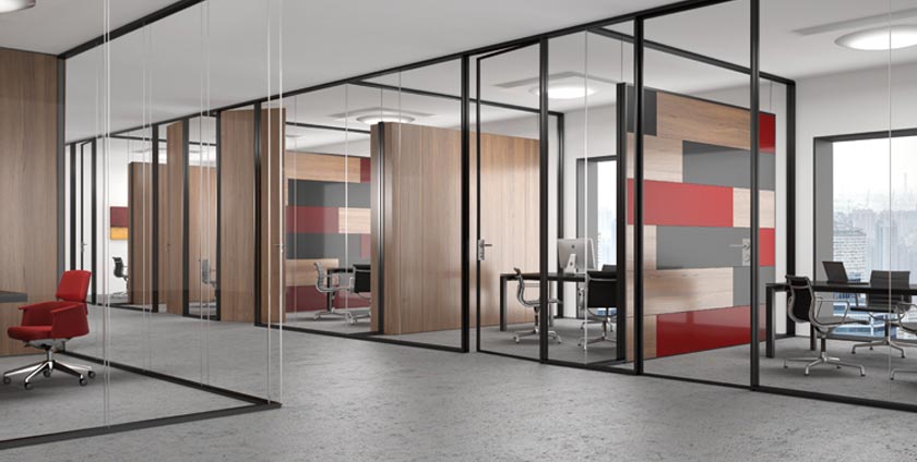 Office partitioning