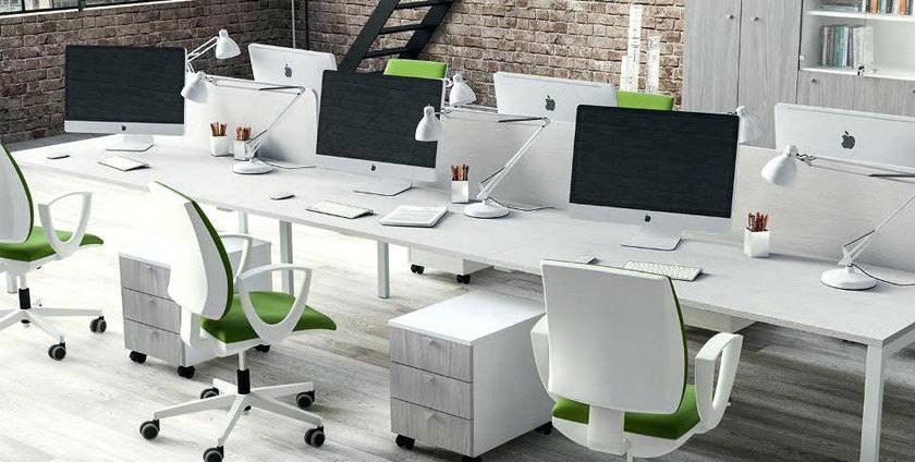 Impact of office furniture color
